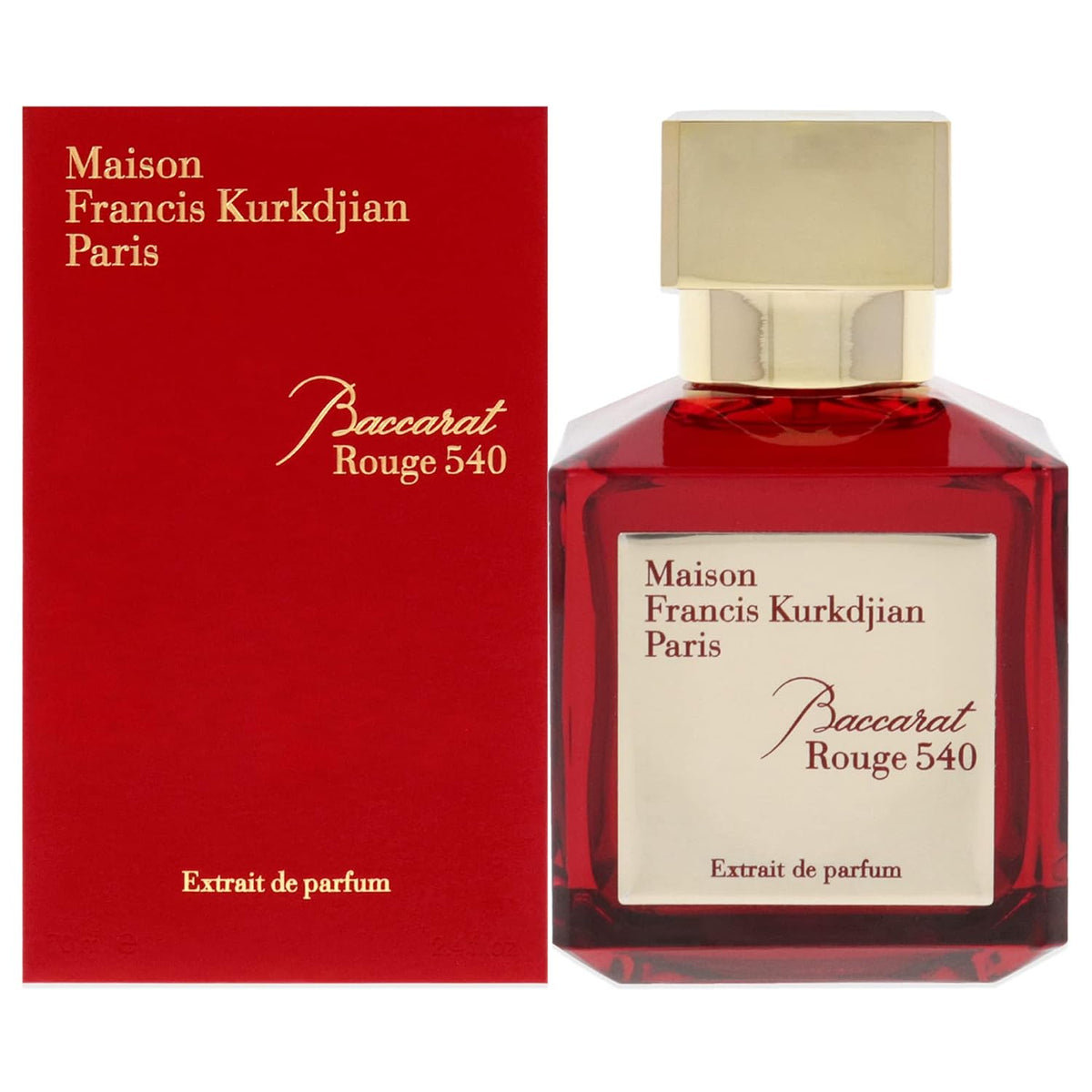 Maison Francis Kurkdjian Baccarat Rouge 540 Extrait de Parfum - Unisex, 70ml / 2.4 oz