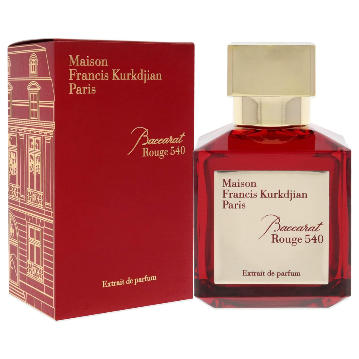 Maison Francis Kurkdjian Baccarat Rouge 540 Extrait de Parfum - Unisex, 70ml / 2.4 oz